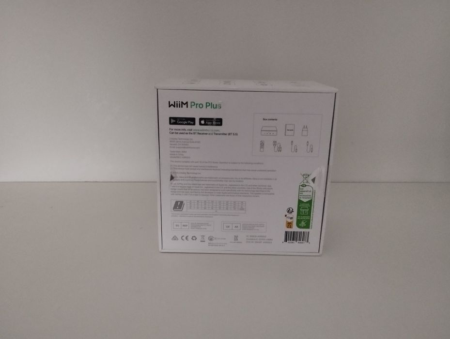 Музыкальный стриммер WiiM Pro Plus Black