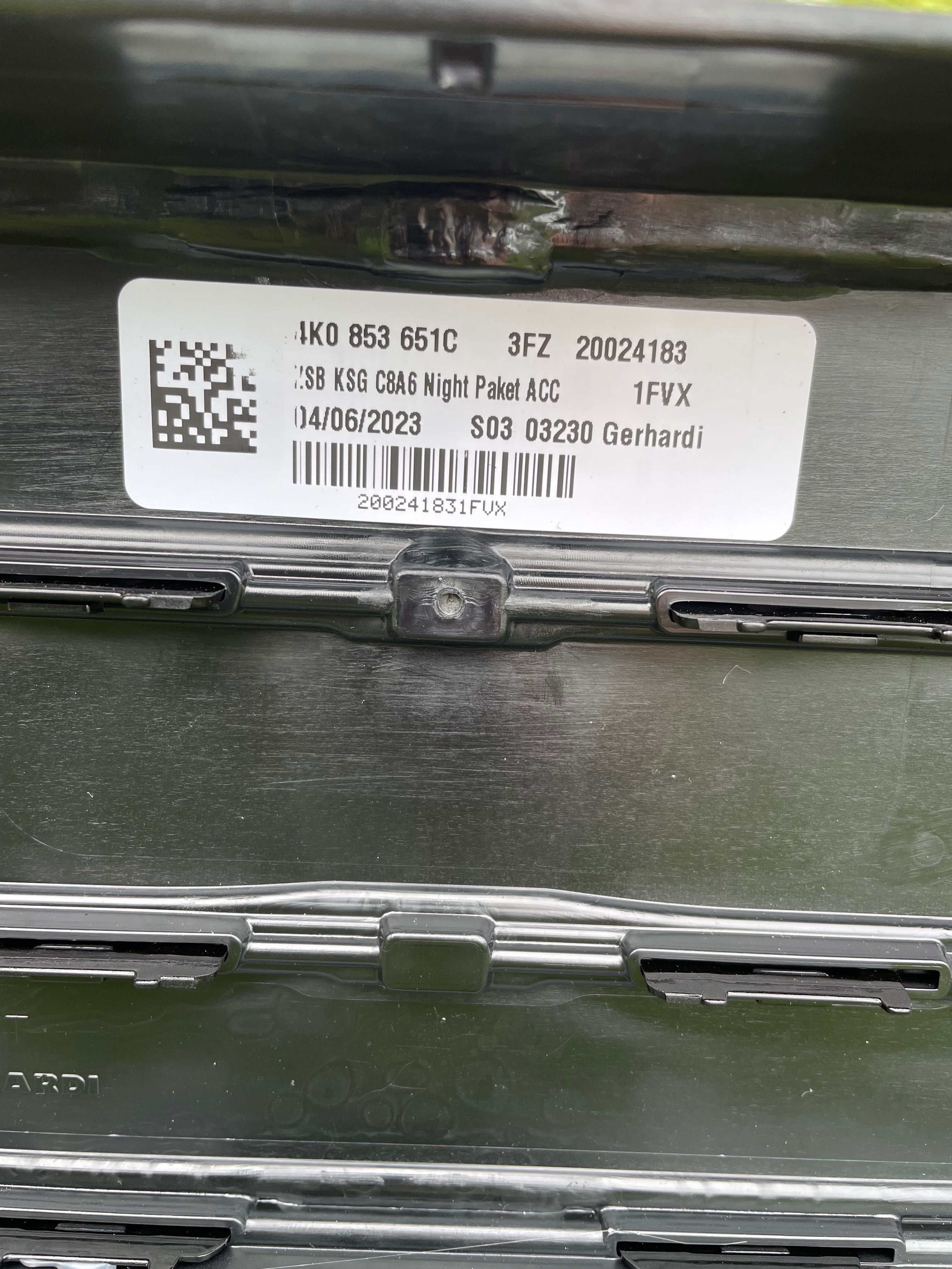 Grill Audi A6 C8
