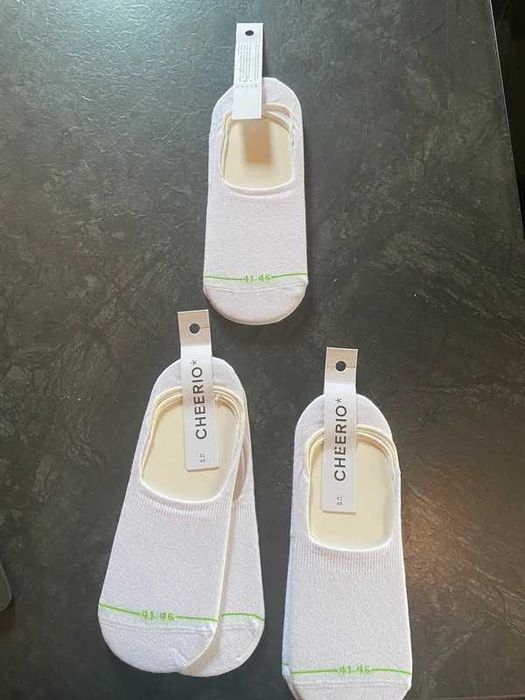 Białe Skarpetki Stopki Dla Kobiet 41-46 6 Par Guido Maria Kretschmer Z