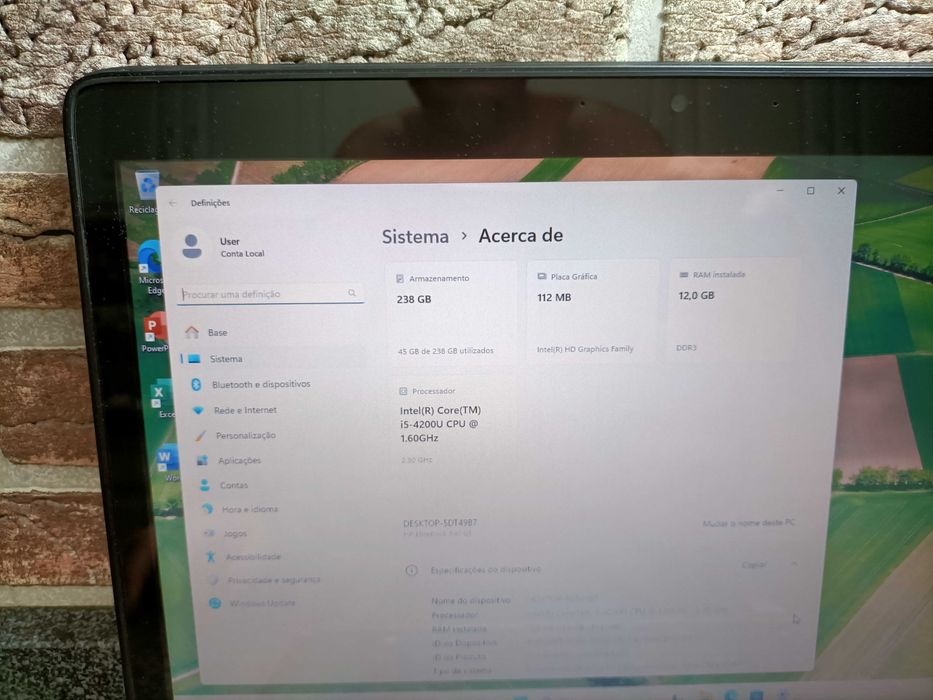 HP Elitebook 840 G1 core i5 SSD 240gb RAM 12gb