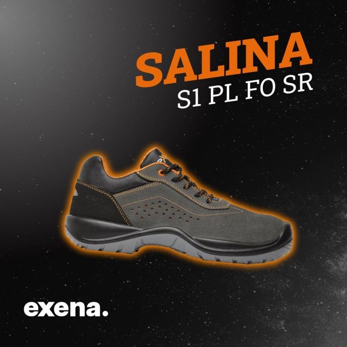Обув робоча, напівчеревики, EXENA SALINA S1PL FO SR (Італія) 45 розмір