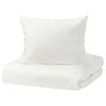 Nowa Pościel Ikea Nattjasmin 200x200, OKAZJA, biała, komplet pościeli