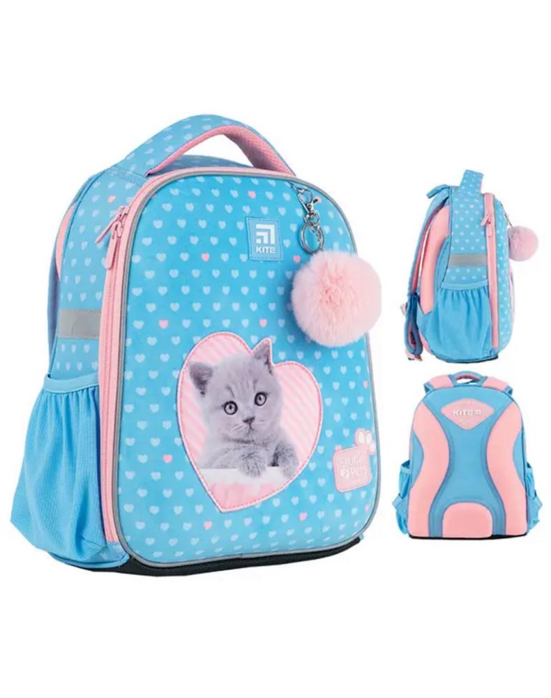 Рюкзак Kite Education каркасний SP24-531M Studio Pets котик