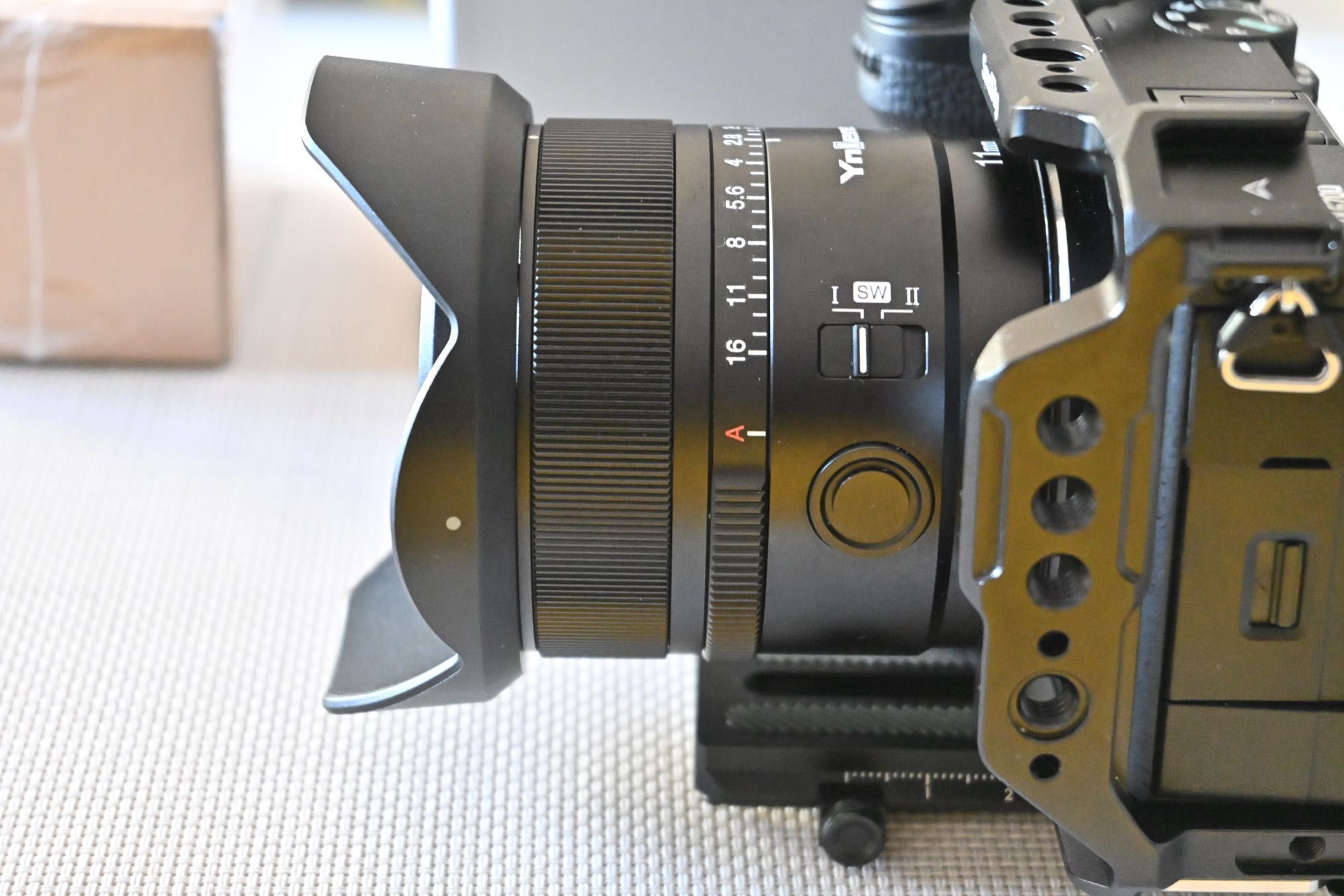 Lente Objetiva para Sony YN 11mm 1.8