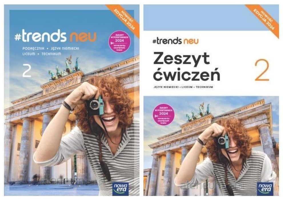 NOWA* #Trends NEU 2 Podręcznik + Ćwiczenia Nowa Era 2024