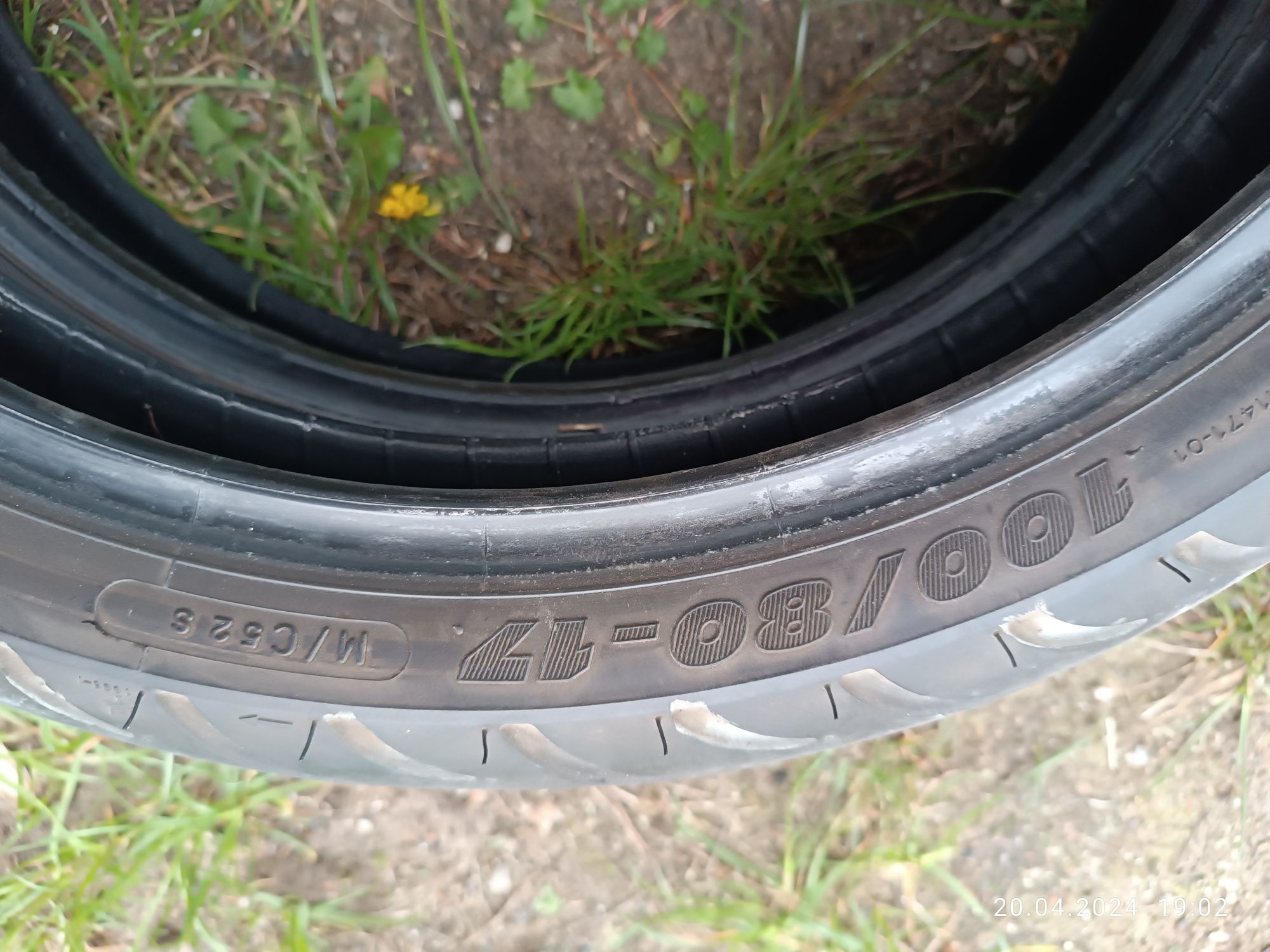 Opony Michelin komplet cbr125r