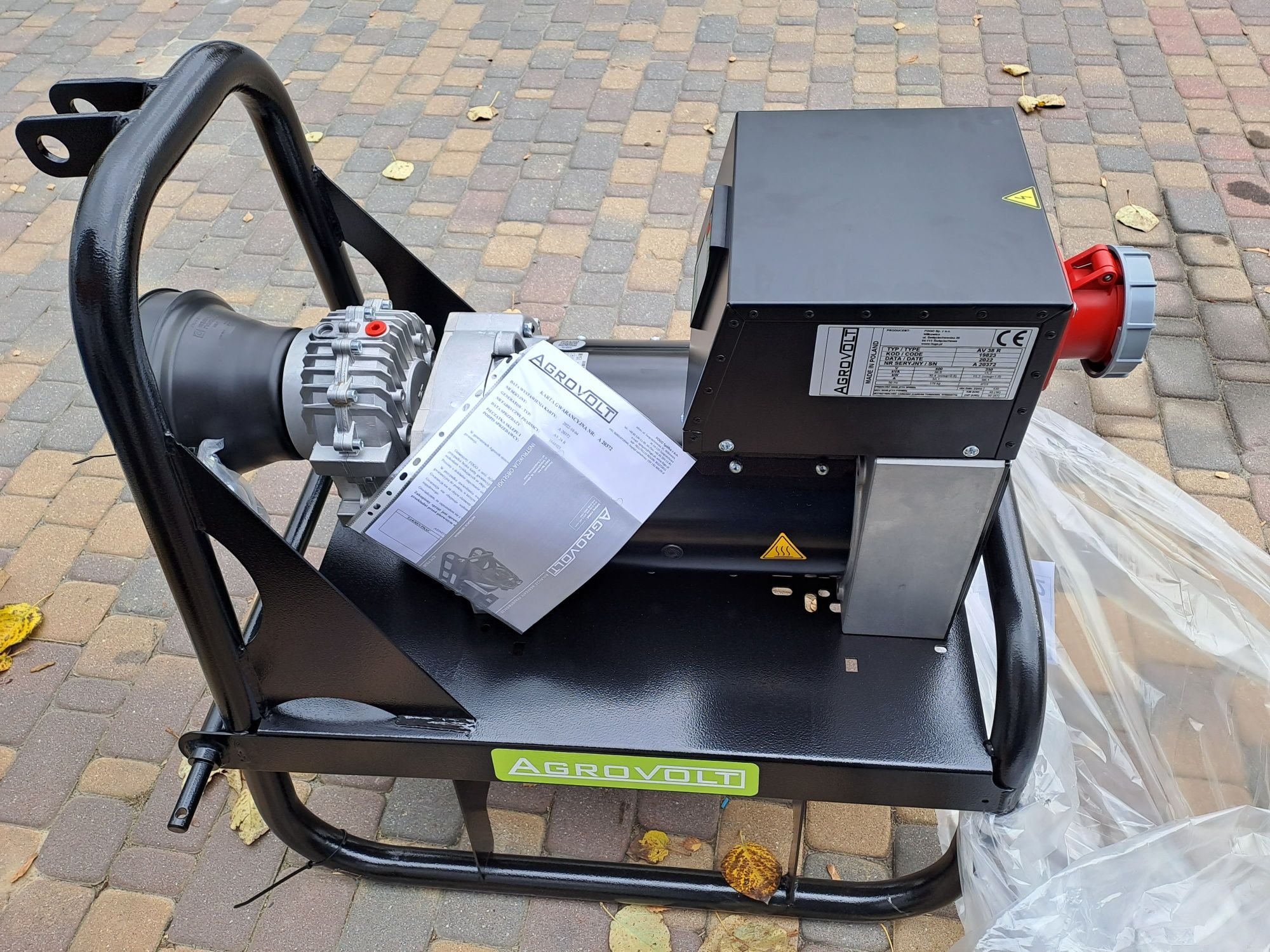 Agregat prądotwórczy na MODEL FOGO 38 KVA R AGROVOLT