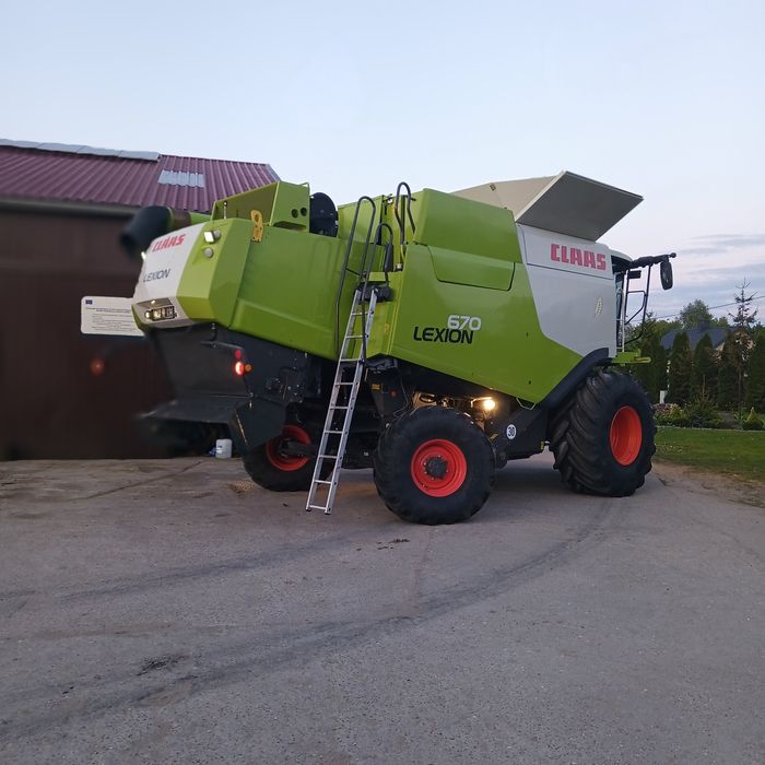 Claas Lexion 670 v900 lub c600