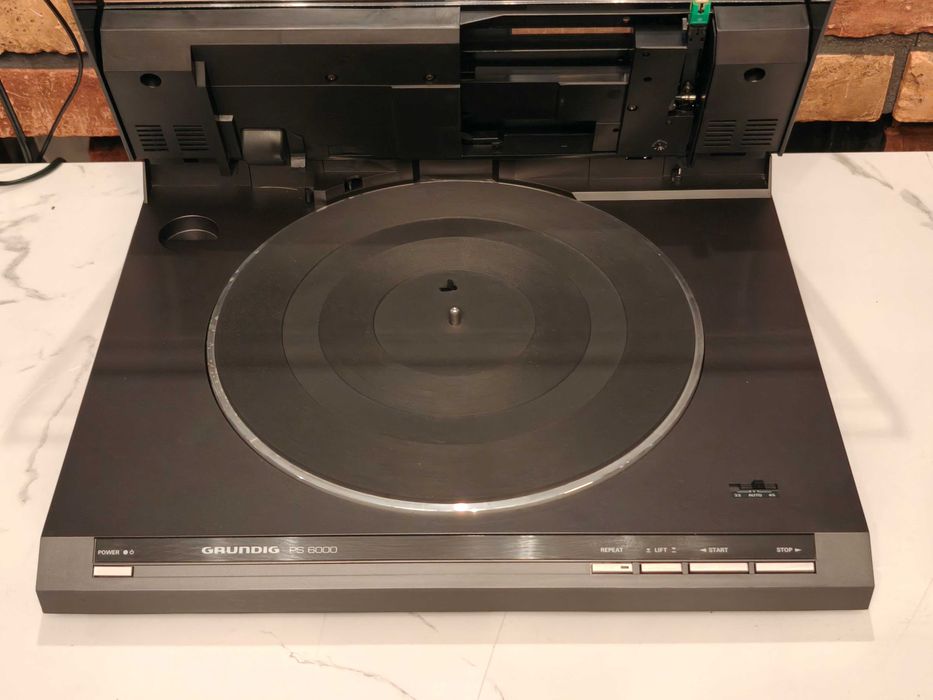 GRUNDIG PS-6000 /TECHNICS SL-DL5!Znakomity gramofon!Audio Technica t4p