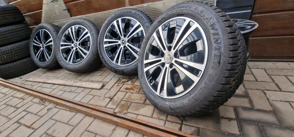 Koła Zimowe Mercedes E-Klasa W213 R17-5x112 -225/55-Dunlop23rok