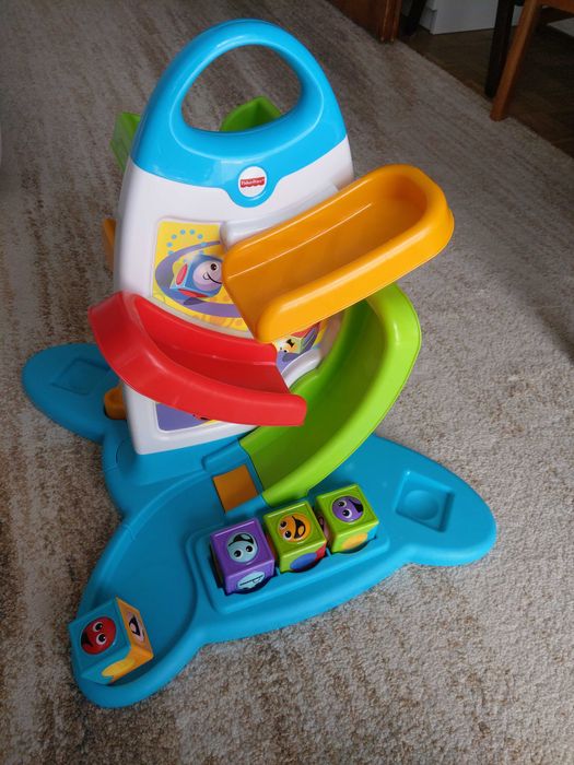 Fisher-Price Dwustronna Ścianka interaktywna +Dźwięk zabawka