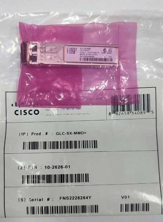 Оптичні модулі SFP (трансівери) Cisco, IBM, Juniper