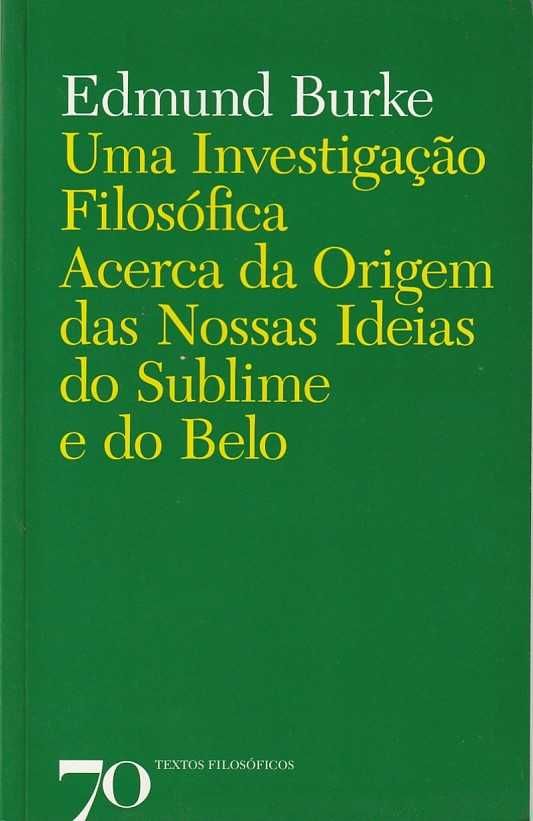 Uma investigação filosófica acerca da origem das nossas ideias