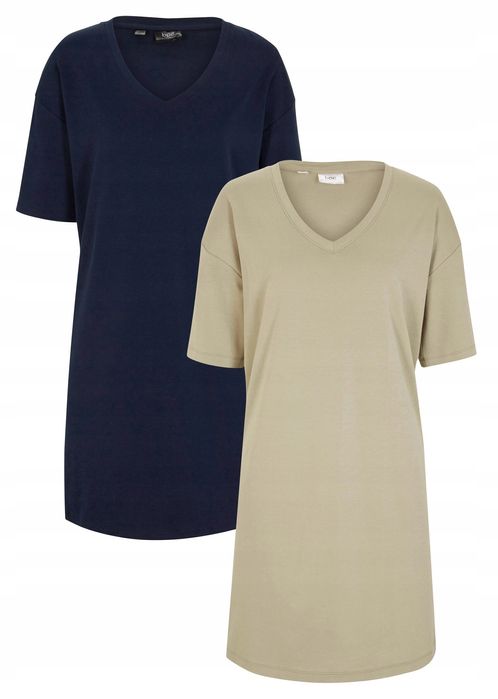 B.P.C 2-pak sukienka shirtowa w serek 56/58.