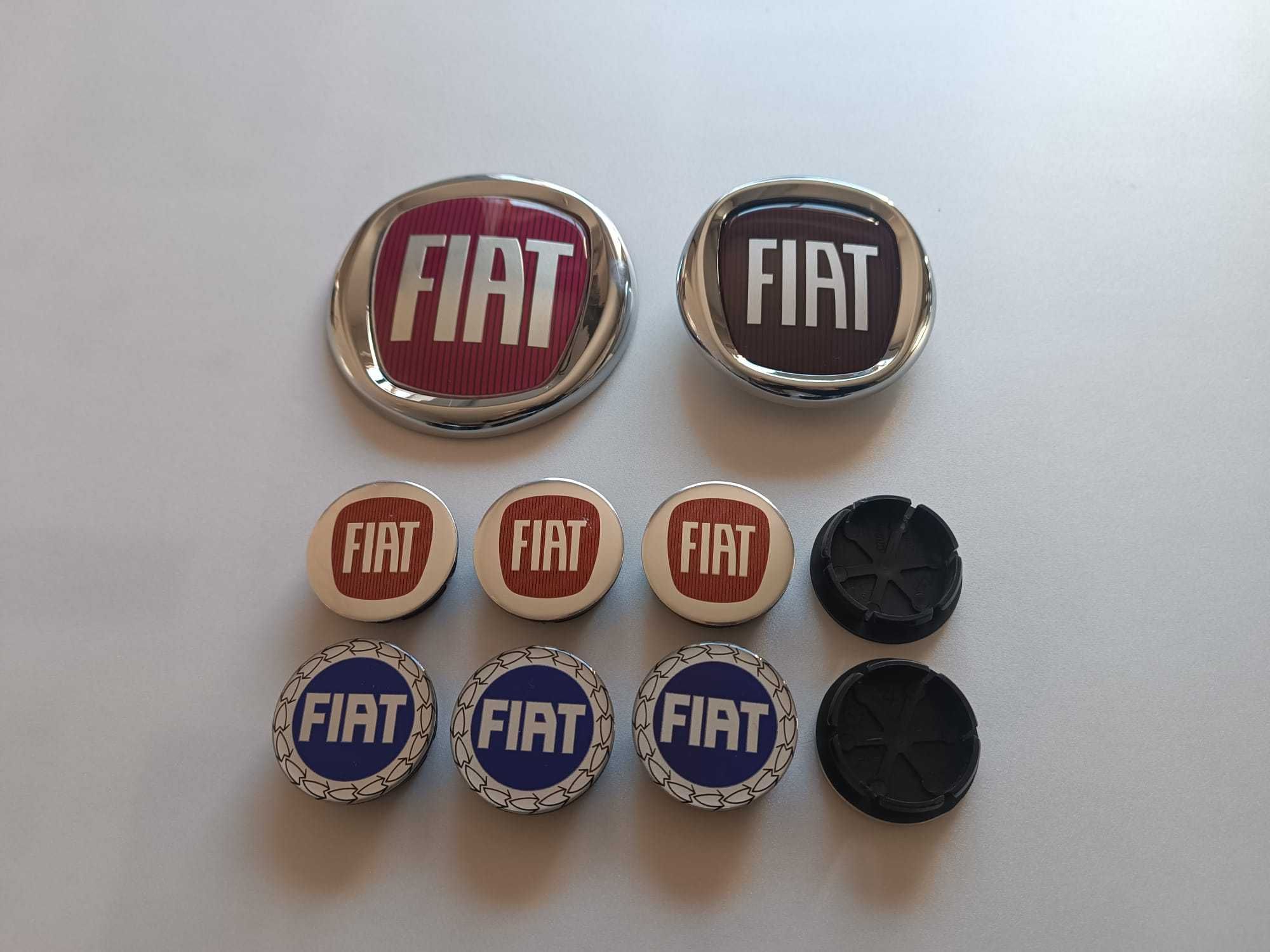 FIAT - Emblemas, símbolos e centros de jante