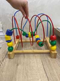 Лабіринт IKEA сортер mula для самих маленьких розвиваюча іграшка
