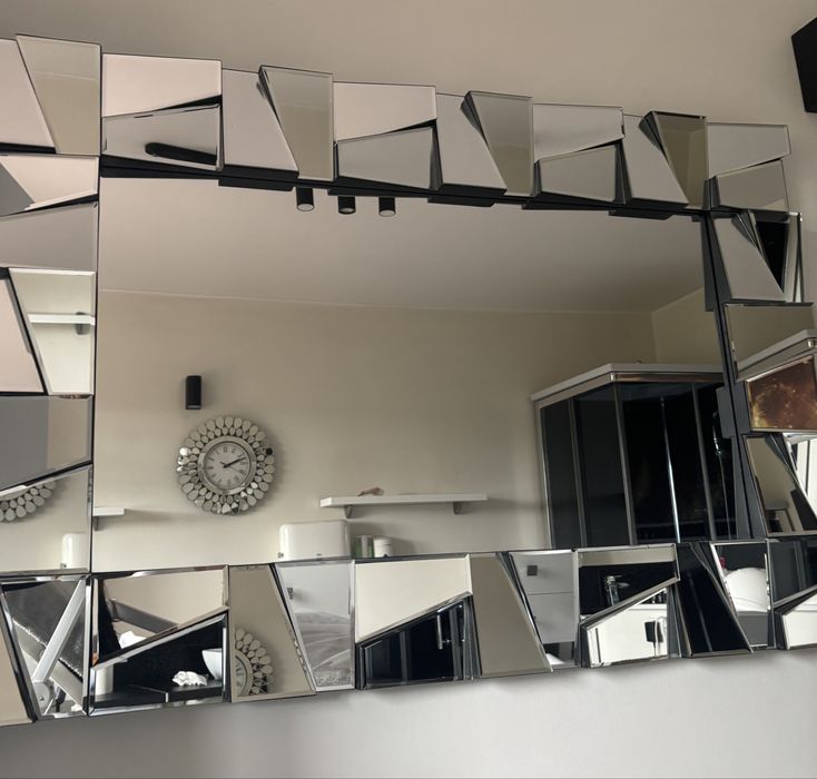 Lustro dekoracyjne 120x80 cm – nowoczesny design