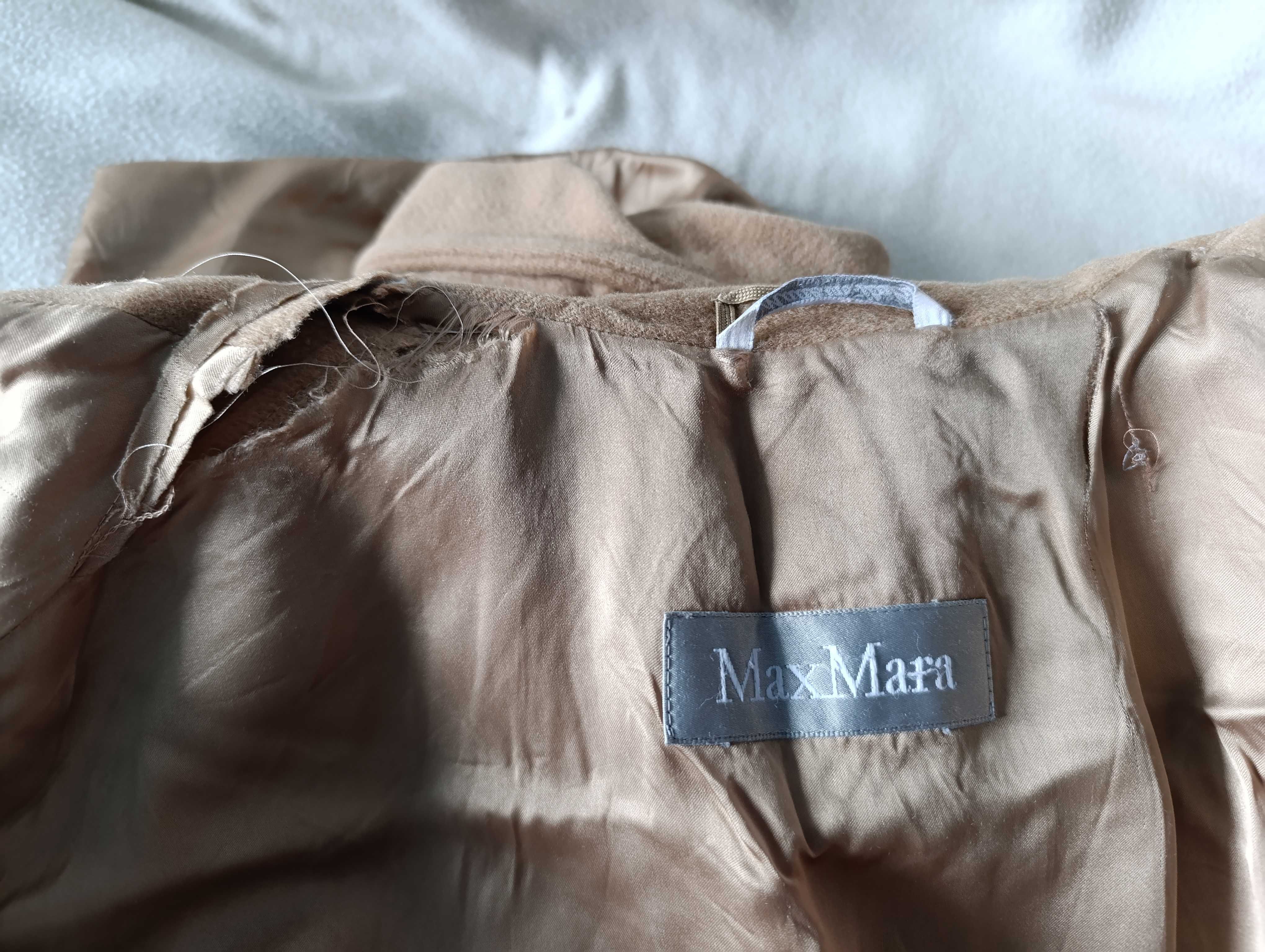 Пальто Max Mara из альпаки, размер M - L