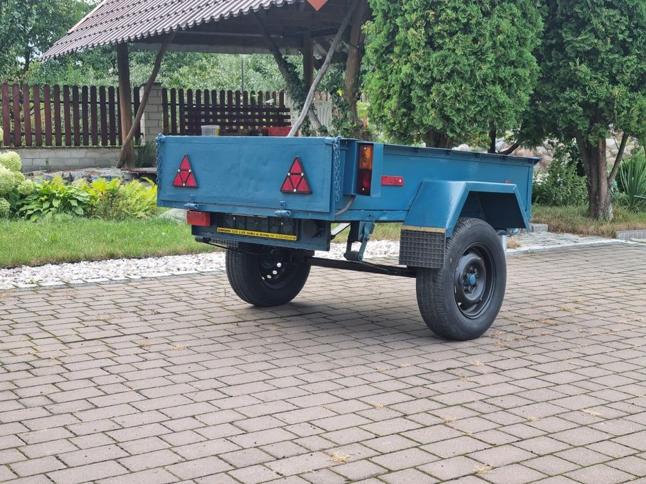 Oś belka przyczepka samochodowa