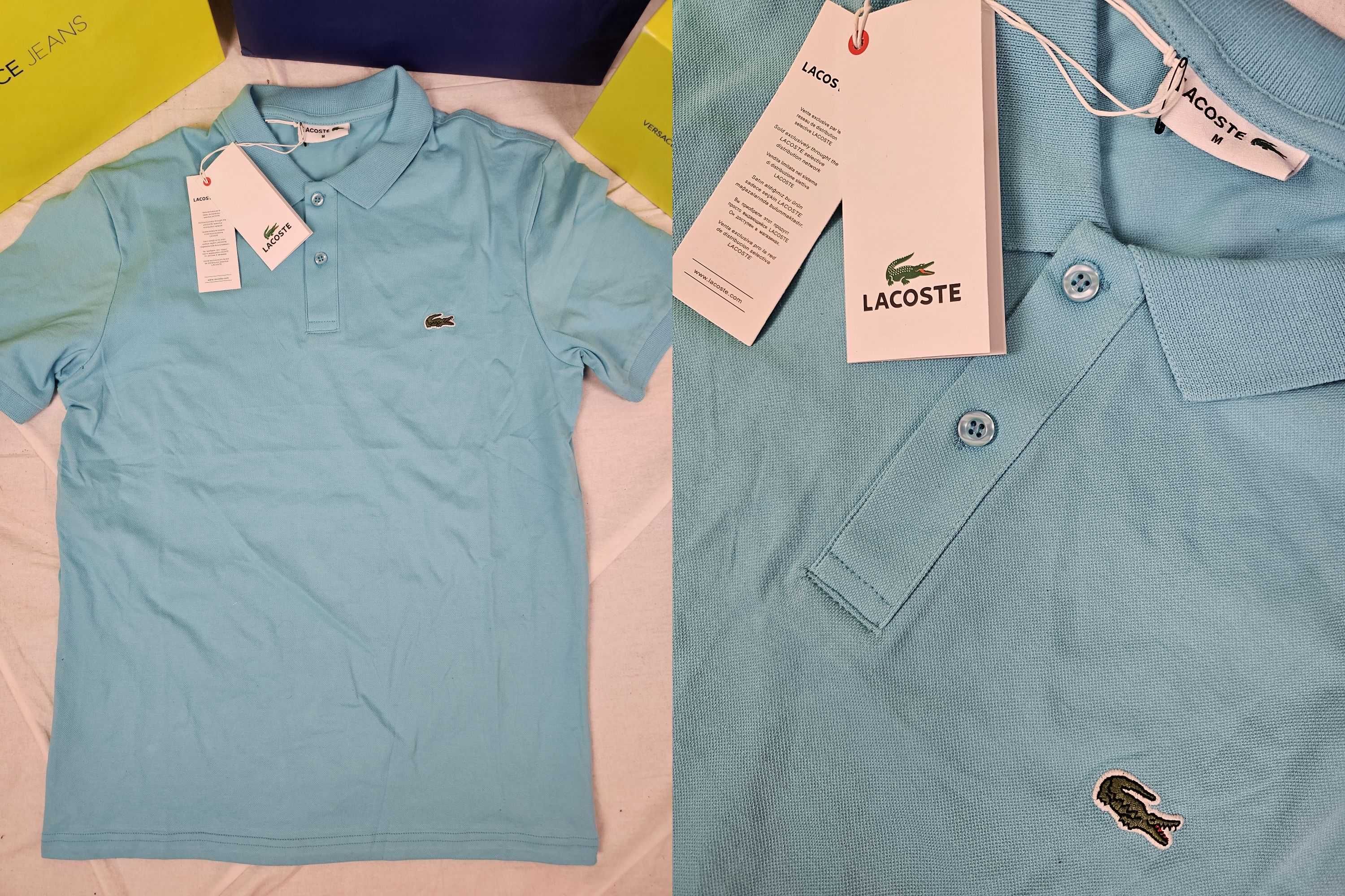 Koszulka męska polo Lacoste nowość Ralph Lauren