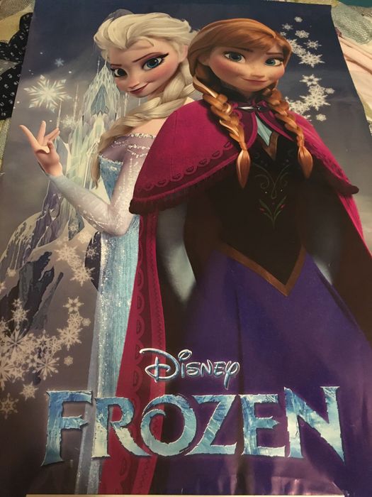 Poster criança  frozen