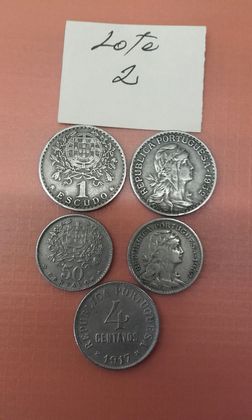 Moedas coleção