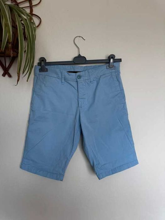 Carhartt WIP Sid Bermuda Shorts  light blue  bdb stan