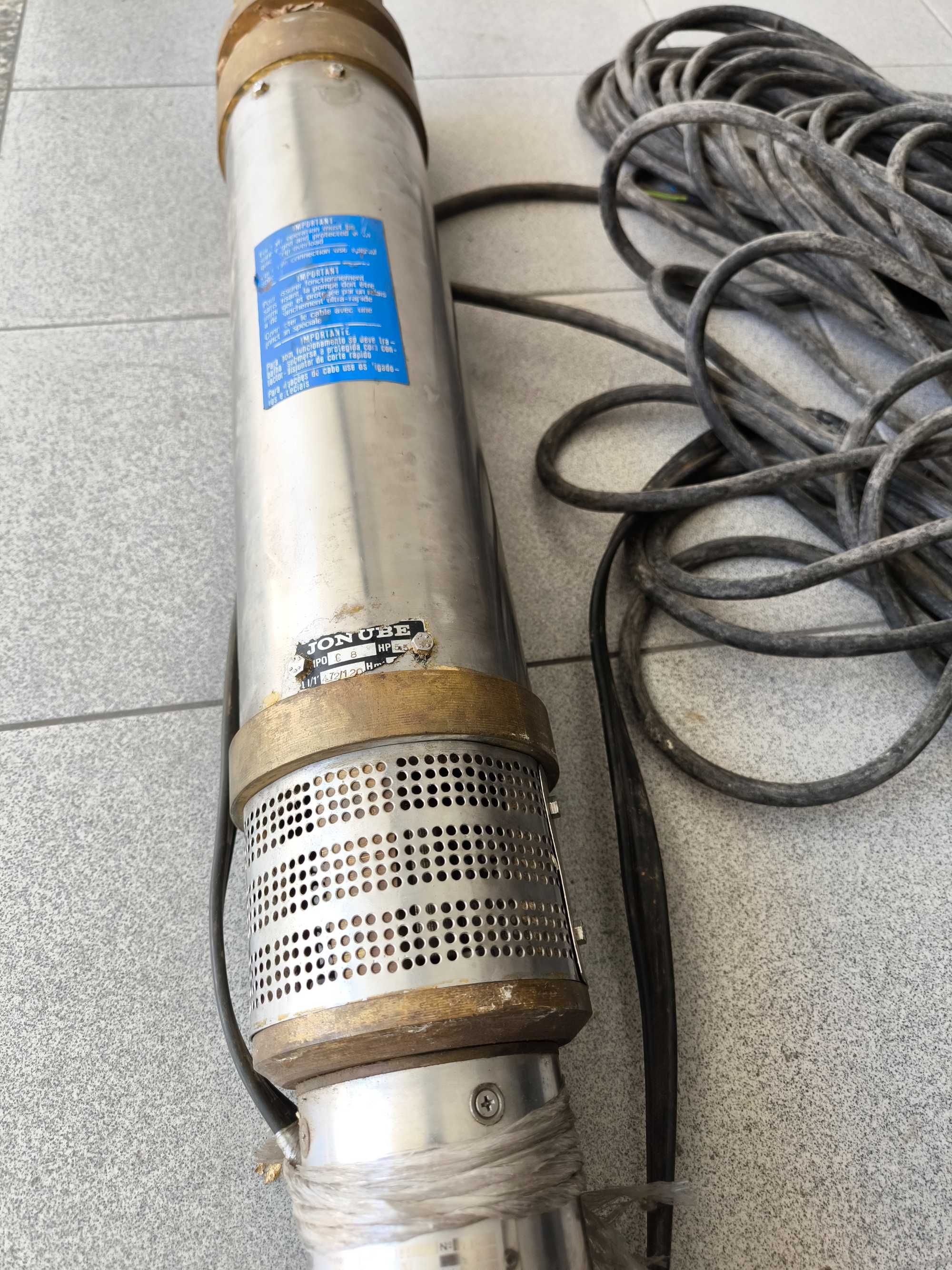 Bomba de Agua sumergivel para furo