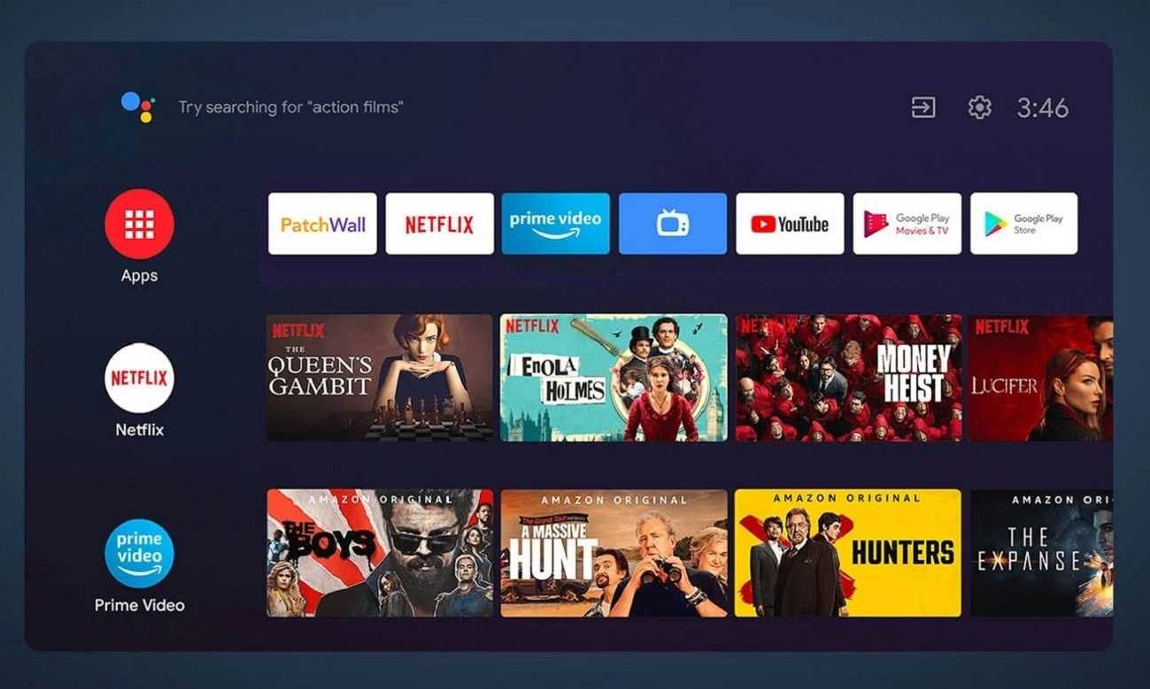 TV Smart z Androidem, Wifi, YouTube, Netflix