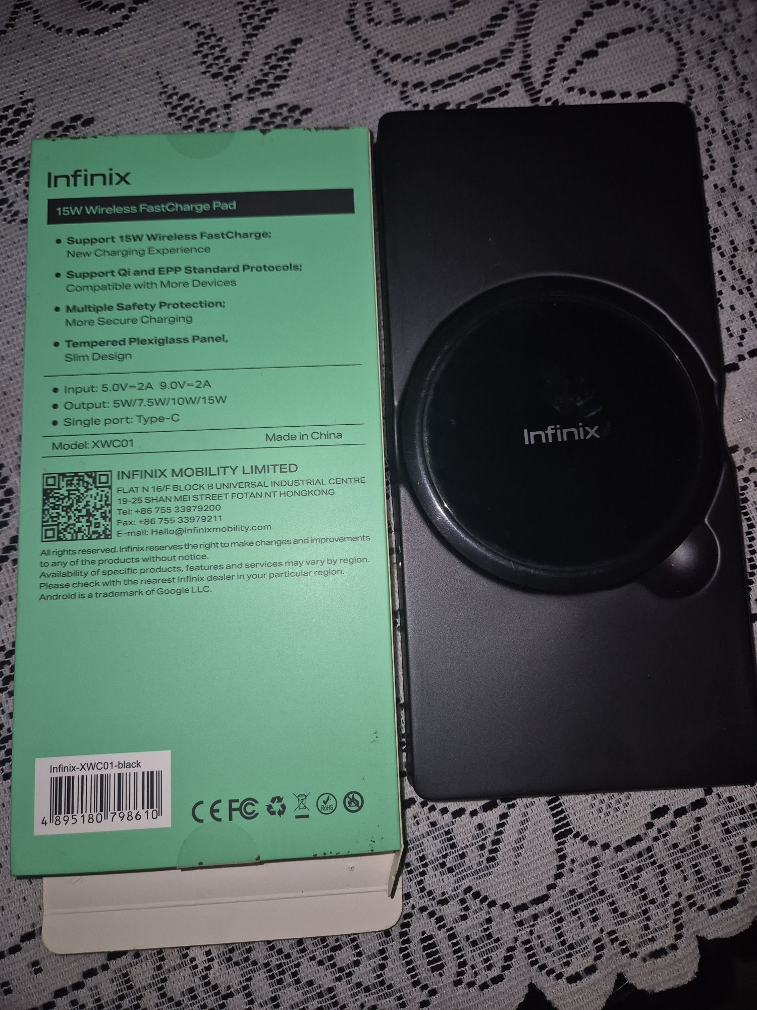 Ładowarka infinix