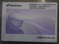 Instrukcja obsługi HONDA CBF500/A