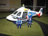 Duży helikopter z ledem playmobil