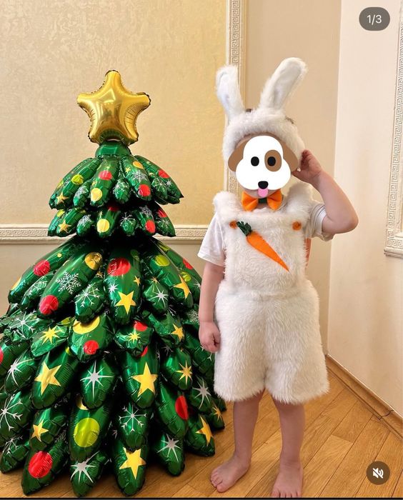 Костюм карнавальний прокат Чупа Чупс, Хмари, Лисиця, Зайчик,Гриб