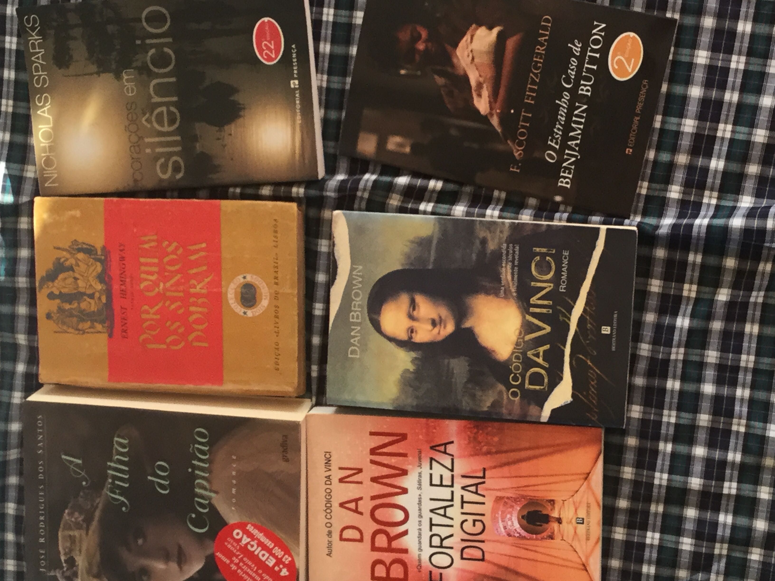 Livros vários (em lote ou individual)