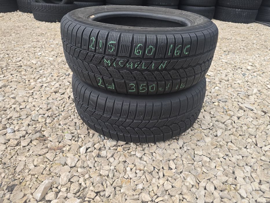 215/60/16c Michelin Zima 2szt Montaż Gratis Warszawa