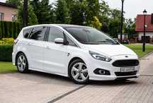 Ford S-Max 2.0TDCI 180 KM Titanium Bixenon FUL LED Panorama Navi Kamery 7 Miejsc