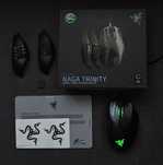 Przewodowa Myszka gamingowa Razer Naga Trinity Wymienne Płytki Boczne