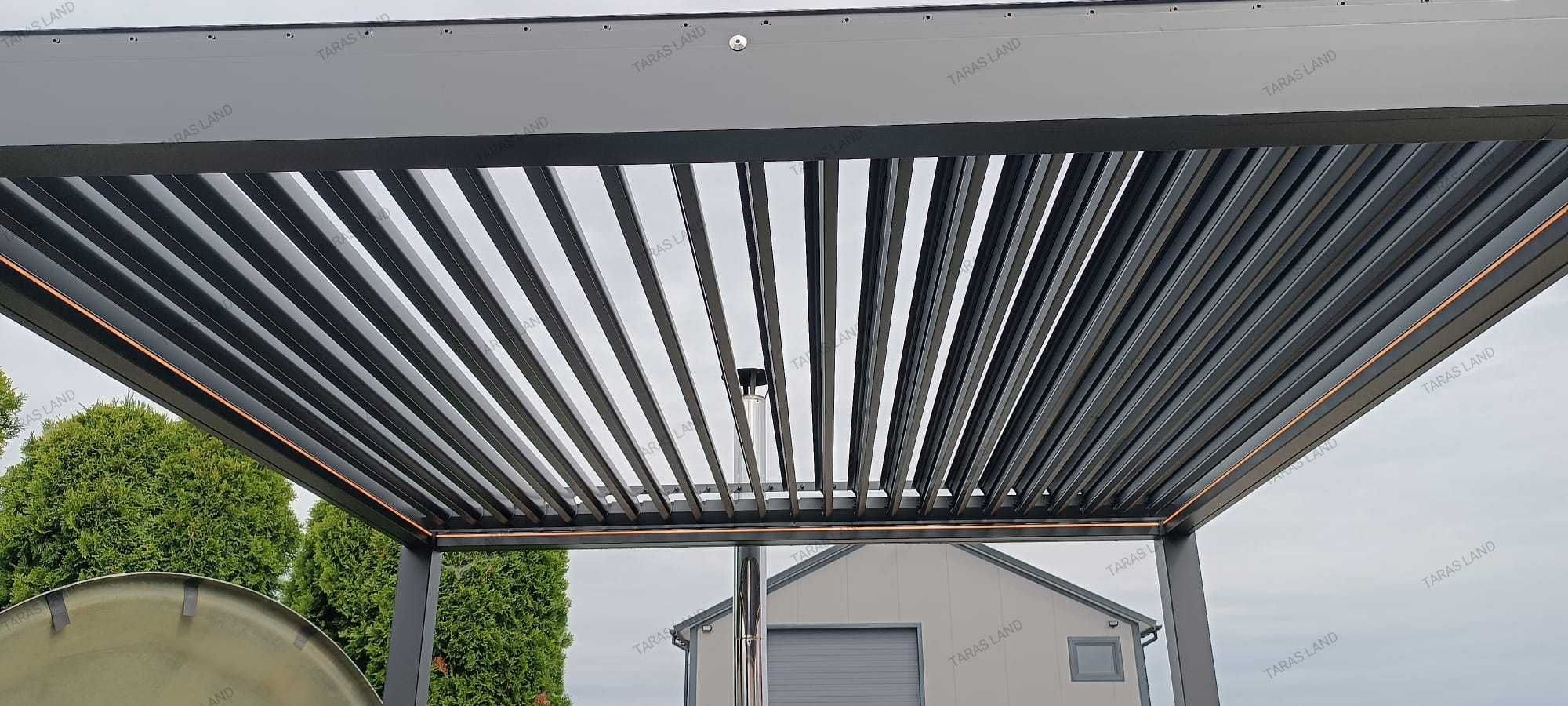 Zadaszenie tarasu, pergola, ogród szklany, patio, oranżeria
