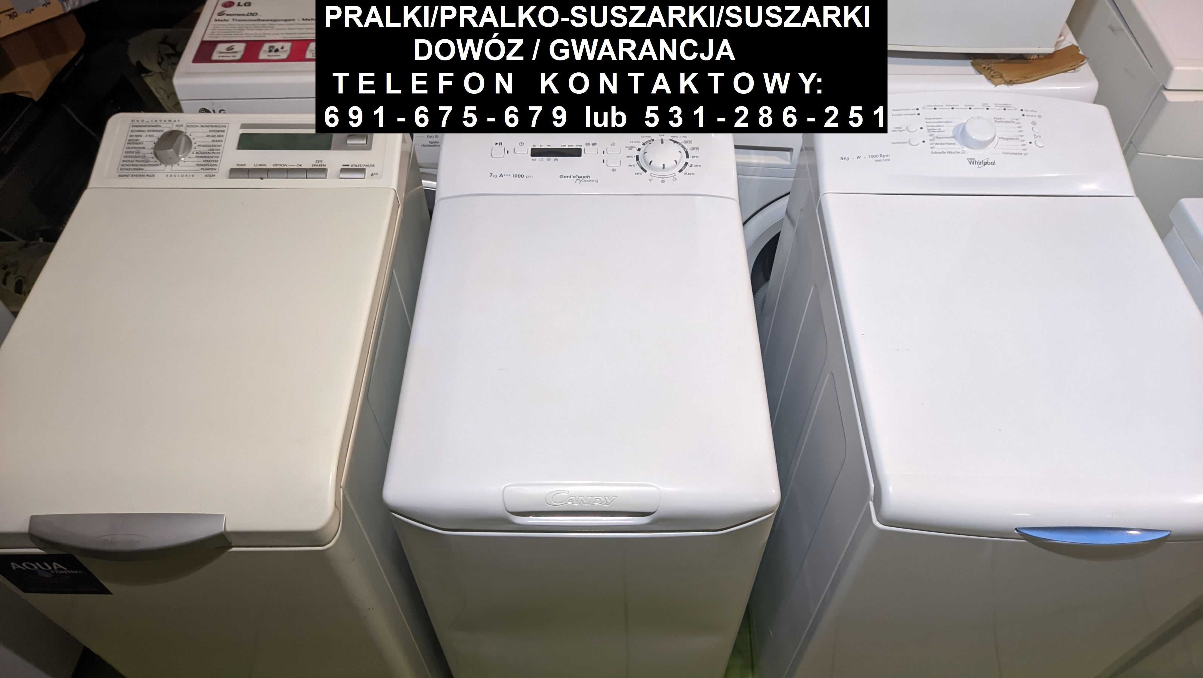 Pralki używane/pralko-suszarki/suszarki - gwarancja/dowóz