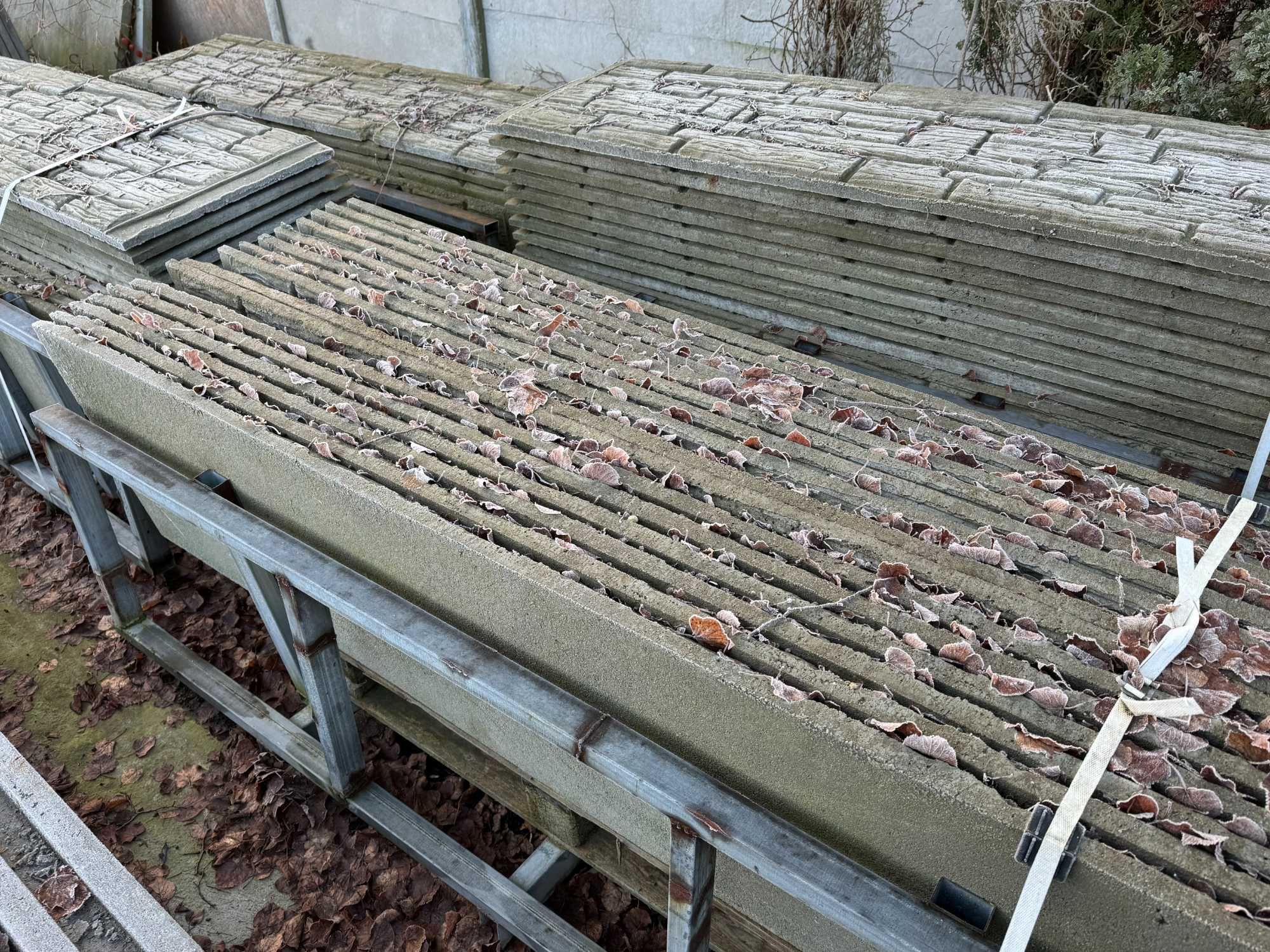 Płyty Betonowe Ogrodzenie Płot II Gatunek Wyprzedaż Płyta Słup Dostawa
