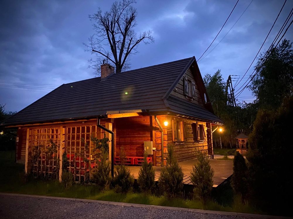 Domy z bali do wynajęcia. Bania. Beskidy.