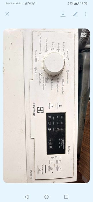 Pralka automatyczna elektrolux