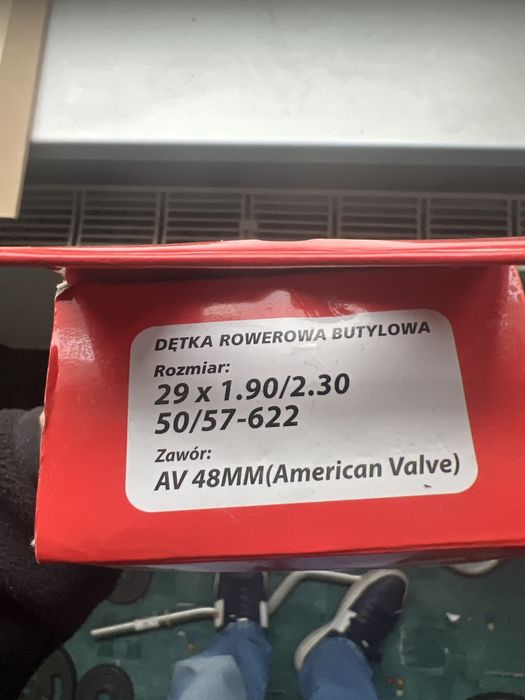 Dętka Rowerowa 29 x 1.90/2.30