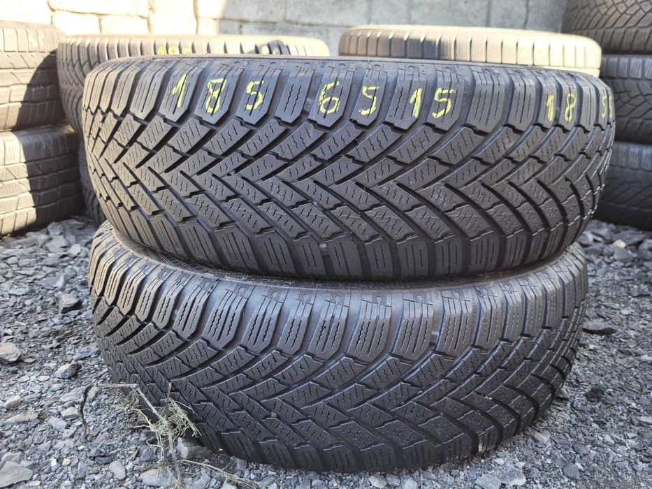 Wysyłka 2 Opony Zimowe 185 65 r15 Continental WinterContact Ts860