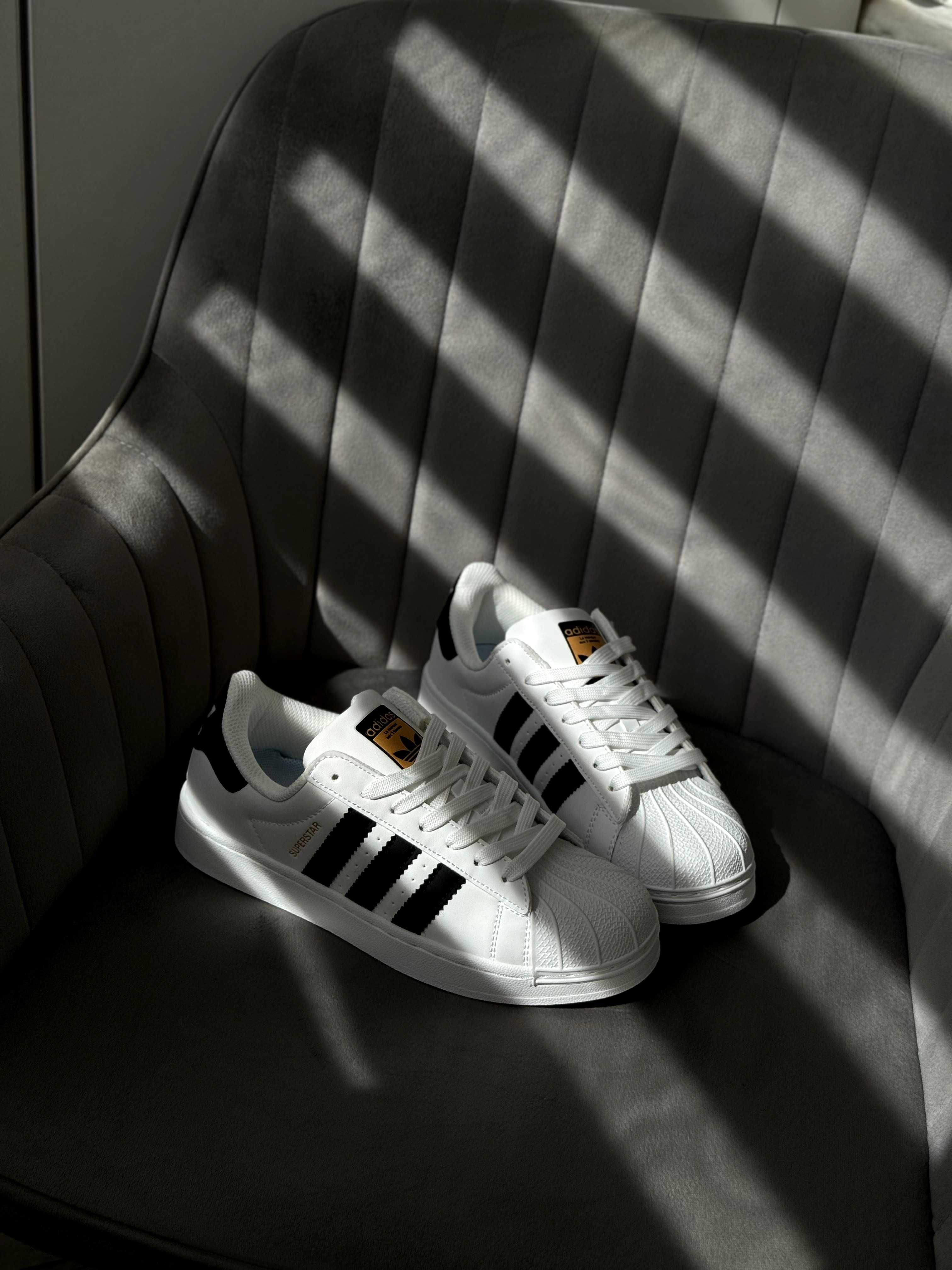 ТОП! Кросівки Адідас СУПЕРСТАР БІЛІ Adidas Superstar Адидас