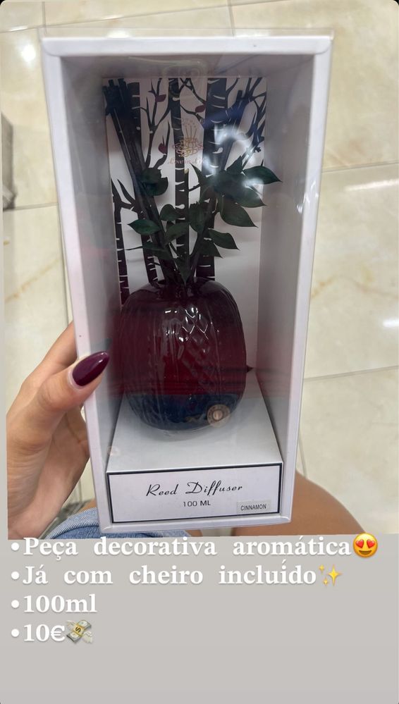 Peça decorativa aromática