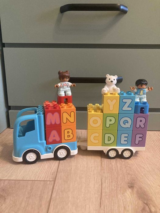 LEGO 10915 Ciężarówka z alfabetem Duplo KOMPLETNE