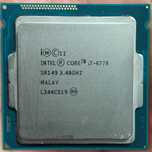 Процесор Intel core i7 4770, гарантія 6 міс, асортимент