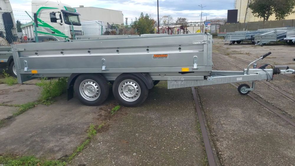 Neptun 302/2 Nordica 1300 dmc  Nowa przyczepka samochodowa z hamulcem Brzeg