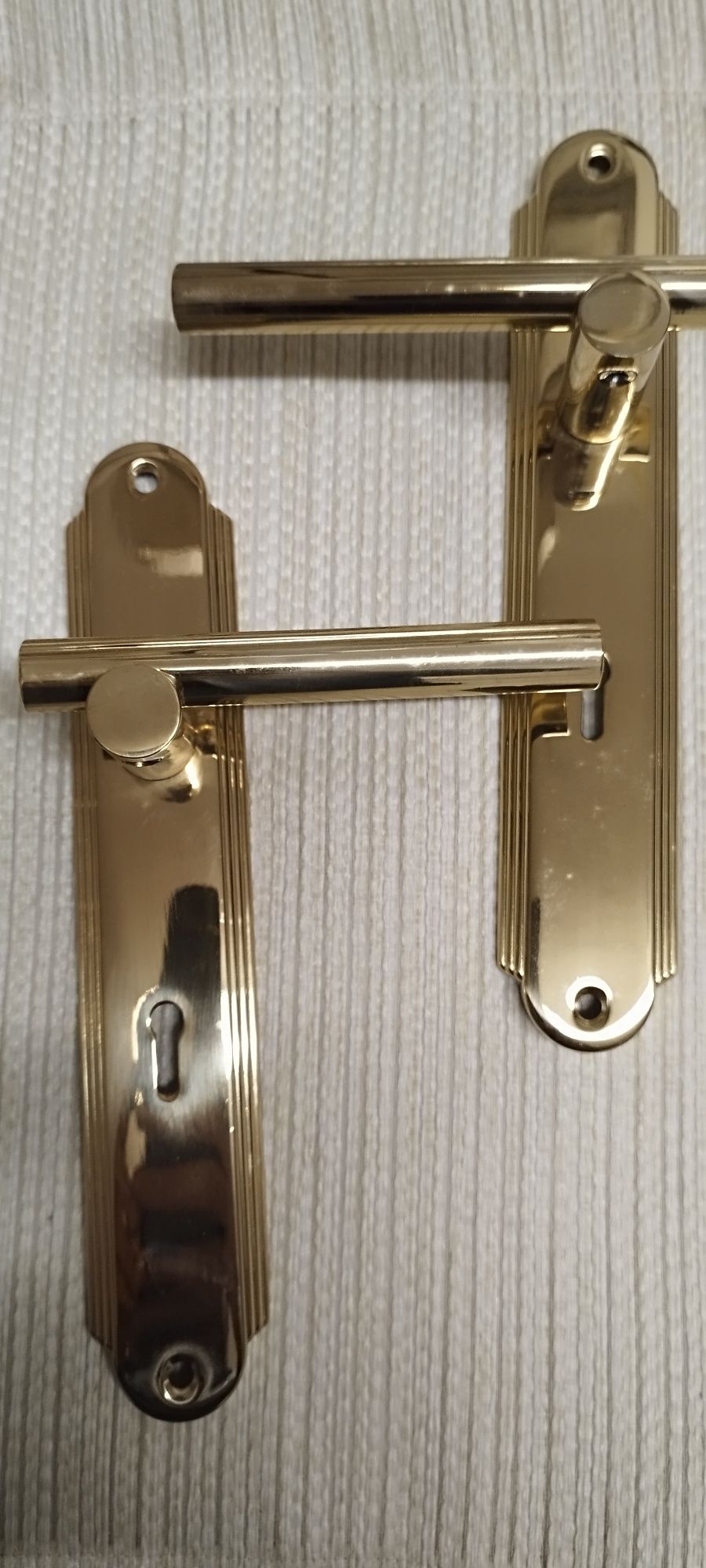 Puxadores de latão para porta interior 12€ cada puxador .